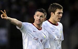 Images Dated 21st January 2012: Robbie Keane's Double Strike: Wolverhampton Wanderers vs. Aston Villa - Barclays Premier League