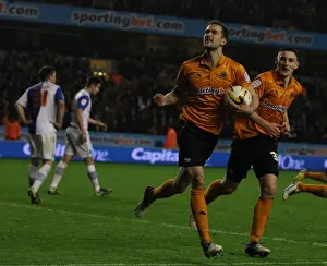 Season 2012-13 Prints: Roger Johnson's Equalizer: Wolverhampton Wanderers vs