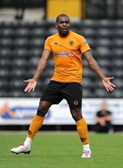 Notts County v Wolves Collection: Ronald Zubar in Action: Wolverhampton Wanderers vs Notts County (Pre-Season Friendly)