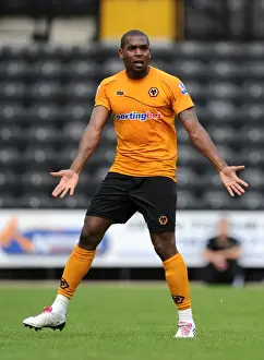 Ronald Zubar in Action: Wolverhampton Wanderers vs Notts County (Pre-Season Friendly)
