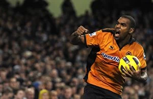 Images Dated 15th January 2011: Ronald Zubar's Dramatic 4-3 Comeback: Wolverhampton Wanderers vs. Manchester City
