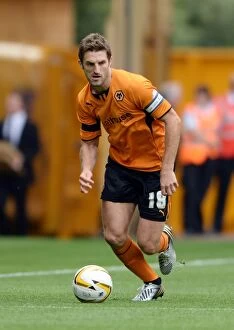 Images Dated 10th August 2013: Samuel Ricketts and Wolverhampton Wanderers Secure Sky Bet League One Victory over Gillingham