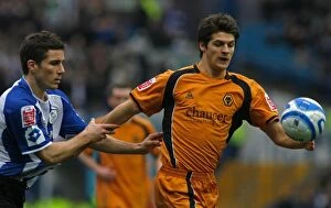 Sheffield Wednesday vs Wolves Collection: Sheffield Wednesday vs. Wolverhampton Wanderers: Clash at Hillsborough (March 7, 2009)