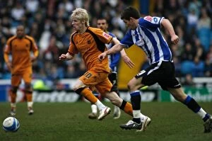 Sheffield Wednesday vs Wolves Collection: Sheffield Wednesday vs. Wolverhampton Wanderers Clash at Hillsborough (7 March 2009)