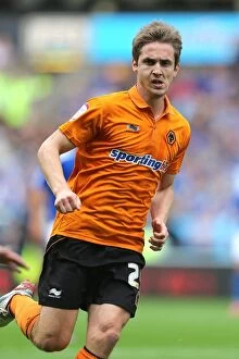 Images Dated 16th September 2012: Showdown at Molineux: Kevin Doyle's Determined Performance - Wolverhampton Wanderers vs Leicester