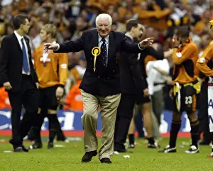 History Prints: Sir Jack Hayward's Wolverhampton Wanderers Claim Promotion to FA Premiership with 3-0 Win over Sheffield United