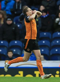Football Wolves Prints: Sky Bet Championship - Blackburn Rovers v Wolverhampton Wanderers - Ewood Park