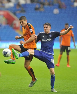Football Full Length Gallery: Sky Bet Championship - Cardiff City v Wolves - Cardiff City Stadium