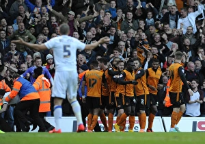 Sky Bet Championship - Leeds United V Wolves - Elland Road Prints: Sky Bet Championship - Leeds United v Wolverhampton Wanderers - Elland Road
