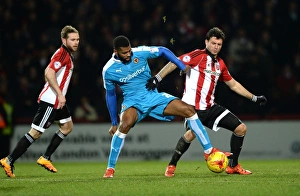 Sky Bet Championship Prints: Sky Bet Championship Showdown: Wolverhampton Wanderers vs. Brentford at Griffin Park