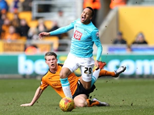 Sky Bet Championship Prints: Sky Bet Championship Showdown: Wolves vs Derby County at Molineux Stadium