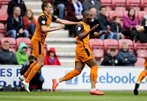 Sky Bet Championship Collection: Sky Bet Championship - Wigan Athletic v Wolves - DW Stadium