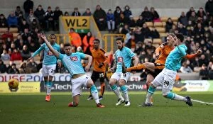 Football Soccer Full Length Gallery: Sky Bet Championship - Wolves v Derby County - Molineux