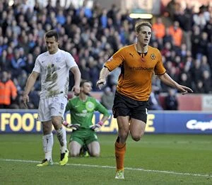 Sky Bet League One : Wolves v Preston North End : Molineux : 11-01-2014 Collection: Sky Bet League One - Wolverhampton Wanderers v Preston North End - Molineux