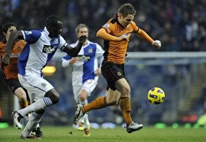 Kevin Doyle Collection: Soccer - Barclays League - Blackburn Rovers v Wolverhampton Wanderers