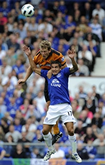 Images Dated 21st August 2010: Soccer - Barclays League - Everton v Wolverhampton Wanderers