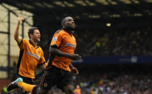 Images Dated 21st August 2010: Soccer - Barclays League - Everton v Wolverhampton Wanderers