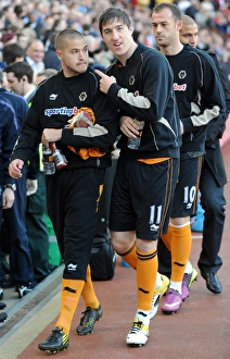Michael Kightly Collection: Soccer - Barclays Premier league - Aston Villa v Wolverhampton Wanderers