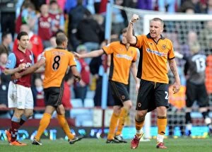 Jamie O'Hara Collection: Soccer - Barclays Premier league - Aston Villa v Wolverhampton Wanderers