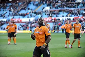 George Elokobi Prints: Soccer - Barclays Premier league - Aston Villa v Wolverhampton Wanderers
