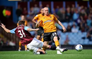 Framed Print : Soccer - Barclays Premier League - Aston Villa v Wolverhampton Wanderers Framed Print : Soccer - Barclays Premier League - Aston Villa v Wolverhampton Wanderers