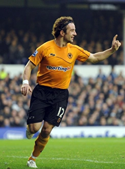Stephen Hunt Collection: SOCCER - Barclays Premier League - Everton v Wolverhampton Wanderers