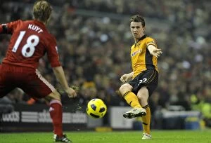 Kevin Foley Collection: Soccer - Barclays Premier League - Liverpool v Wolverhampton Wanderers