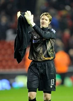 Wayne Hennessey Collection: Soccer - Barclays Premier League - Liverpool v Wolverhampton Wanderers