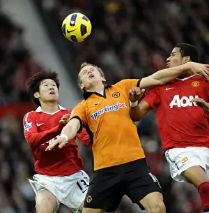 Manchester United V Wolves Prints: Soccer - Barclays Premier League - Manchester United v Wolverhampton Wanderers