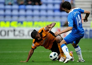 Images Dated 2nd October 2010: Soccer - Barclays Premier League - Wigan Athletic v Wolverhampton Wanderers