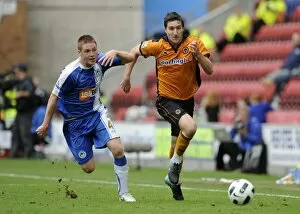 Stephen Ward Collection: Soccer - Barclays Premier League - Wigan Athletic v Wolverhampton Wanderers