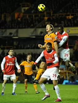 Images Dated 10th November 2010: Soccer - Barclays Premier League - Wolverhampton Wanderers v Arsenal
