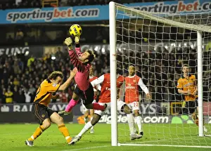 Wolves V Arsenal Prints: Soccer - Barclays Premier League - Wolverhampton Wanderers v Arsenal