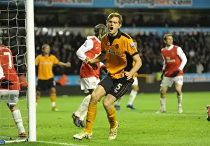 Player Prints: Soccer - Barclays Premier League - Wolverhampton Wanderers v Arsenal