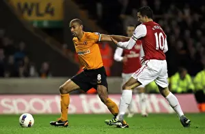 Wolves V Arsenal Prints: Soccer - Barclays Premier League - Wolverhampton Wanderers v Arsenal - Molineux