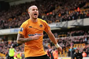 Wolves V Bolton Wanderers Prints: Soccer - Barclays Premier League - Wolverhampton Wanderers v Bolton Wanderers - Molineux Stadium