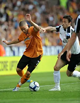 Framed Print : SOCCER - Barclays Premier League - Wolverhampton Wanderers v Fulham