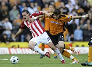 Greg Halford Prints: Soccer - Barclays Premier League - Wolverhampton Wanderers v Stoke City