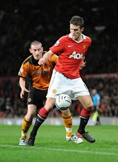 David Jones Gallery: Soccer - Carling Cup Round Four - Manchester United v Wolverhampton Wanderers
