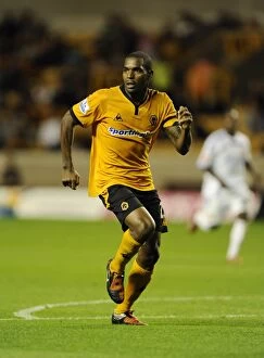 Ronald Zubar Collection: SOCCER - Carling Cup - Round Two - Wolverhampton Wanderers v Swindon Town
