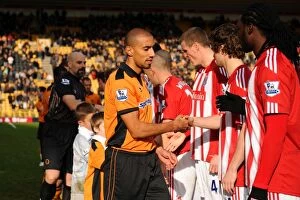 Karl Henry Collection: Soccer - FA Cup Round Four - Wolverhampton Wanderers v Stoke City