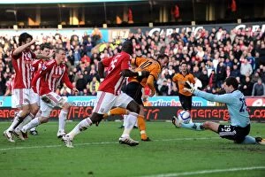 Images Dated 30th January 2011: Soccer -FA CUP Round Four - Wolverhampton Wanderers v Stoke