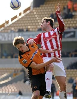 Images Dated 30th January 2011: Soccer - FA Cup Round Four - Wolverhampton Wanderers v Stoke City