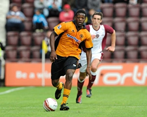 Geoffrey Mujangi Bia Gallery: Soccer - Pre-season friendly - Heart of Midlothian v Wolverhampton Wanderers