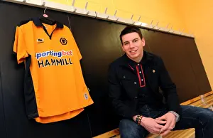 Adam Hammill Prints: Soccer - Wolverhampton Wanderers new signing Adam Hammill