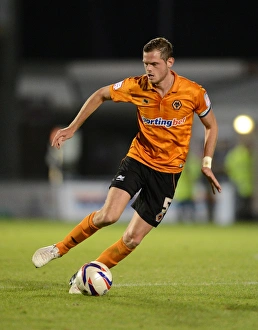Framed Print : Stearman's Stunner: Wolverhampton Wanderers Triumph Over Northampton Town in Capital One Cup Round 2