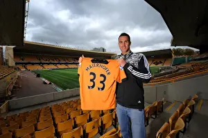Past Player Prints: Stefan Maierhofer: Wolverhampton Wanderers Star in Action at Molineux Stadium