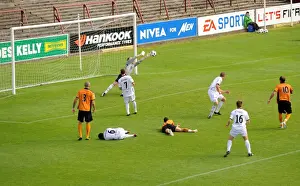 Stephen Fletcher Scores the Second Goal: Wolverhampton Wanderers Lead 2-0 against Bohemians in Pre-Season Friendly