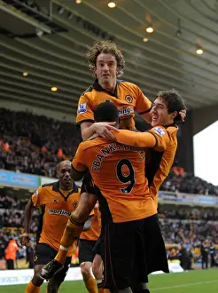 Stephen Hunt Scores the Opener: Wolverhampton Wanderers Lead Birmingham City 1-0 (BPL)