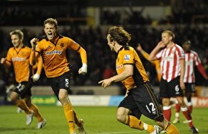 Images Dated 27th November 2010: Stephen Hunt's Dramatic Equalizer: Wolverhampton Wanderers vs. Sunderland in the Premier League